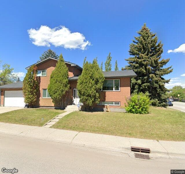 Street view of 4707 Nipawin Crescent NW, Calgary