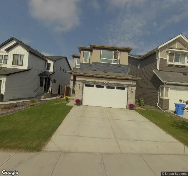 Street view of 499 Rochester Terrace NW, Calgary