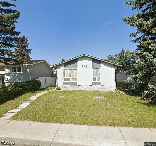 Street view of 1459 42 Street NE, Calgary