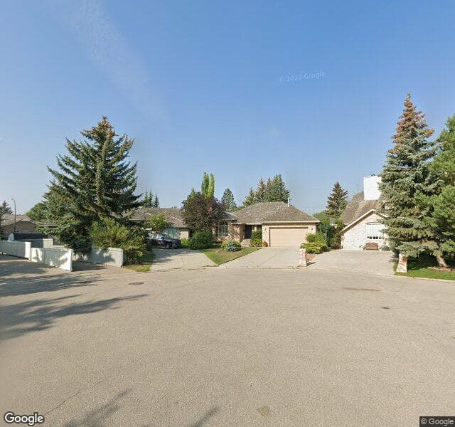 Street view of 97 Oakmount Court SW, Calgary