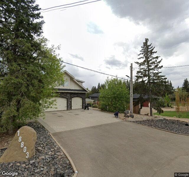 Street view of 18827 121 Avenue NW, Edmonton