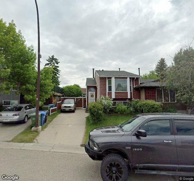 Street view of 212 Pinemill Mews NE, Calgary