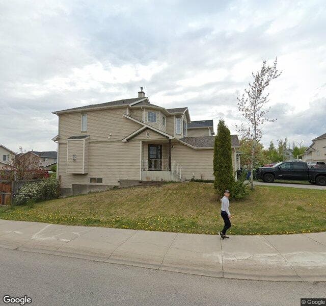 Street view of 4 Bridleridge Court SW, Calgary