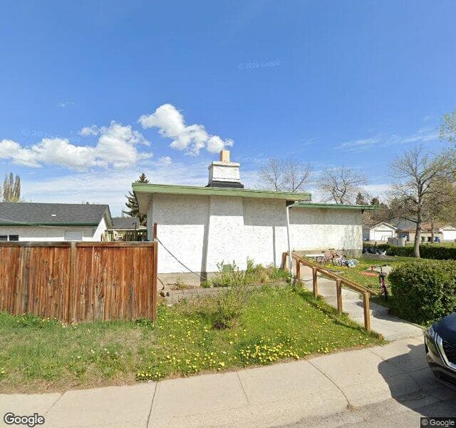 Street view of 2303 48 Street NE, Calgary