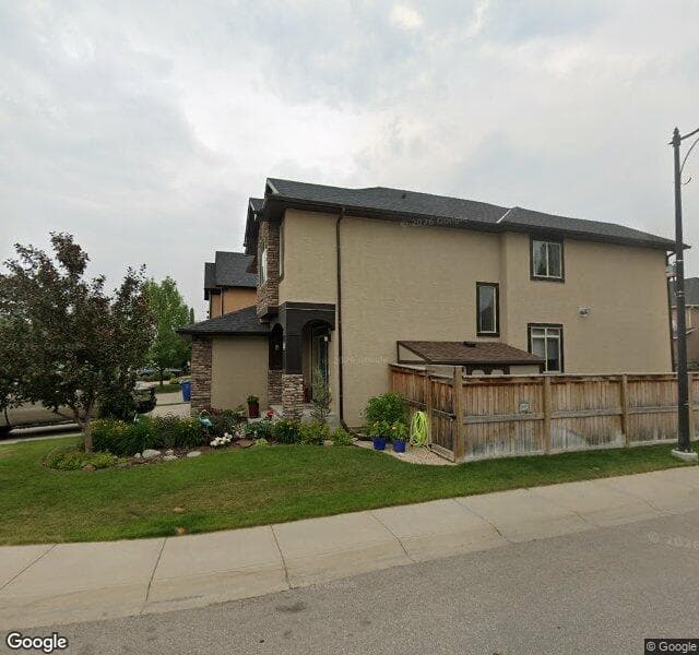 Street view of 83 Aspen Stone Manor SW, Calgary