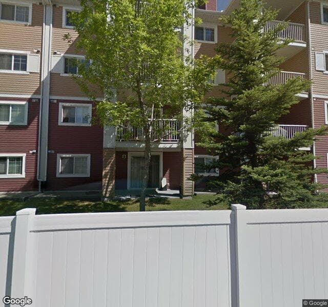 Street view of 3408-10 Prestwick Bay SE, Calgary