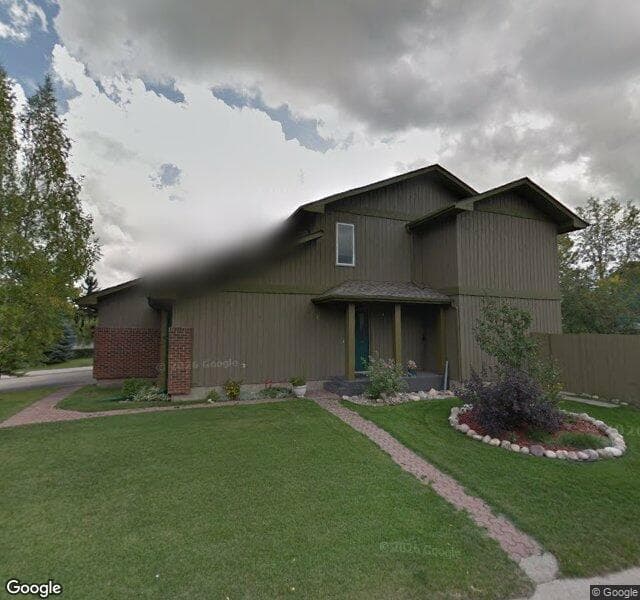 Street view of 216 Coachwood Crescent SW, Calgary