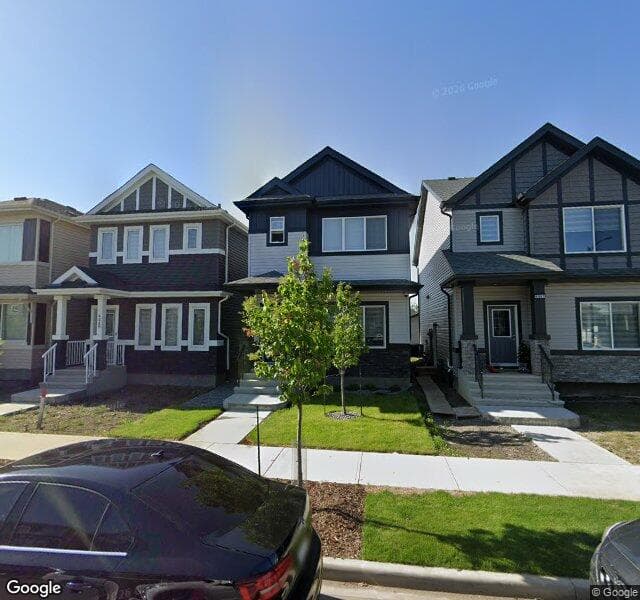 Street view of 6323 176 Avenue NW, Edmonton