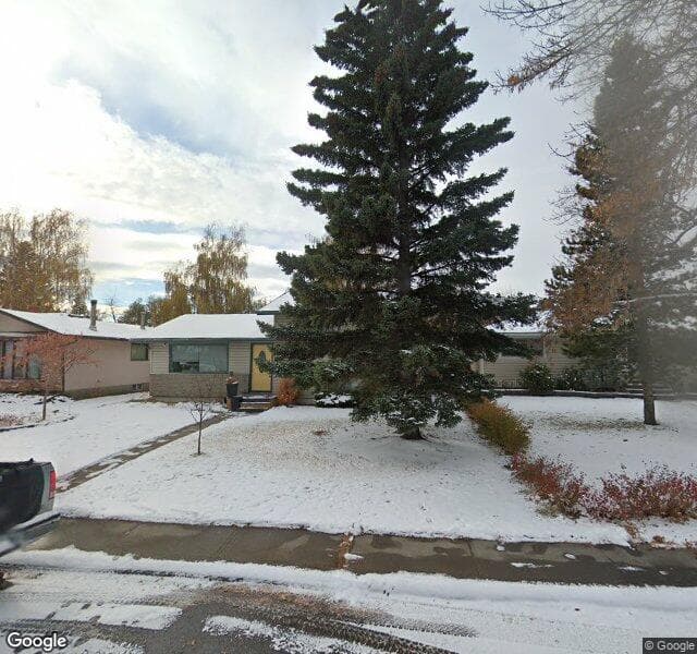 Street view of 7119 Fountain Road SE, Calgary