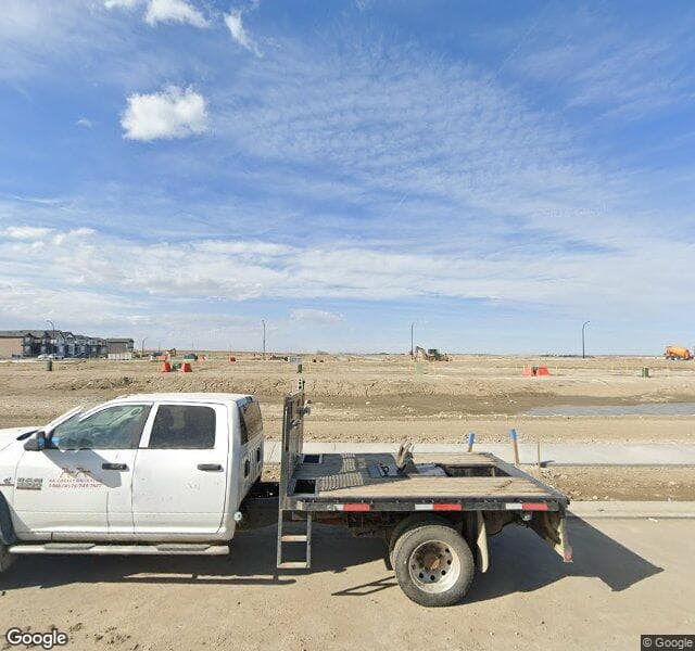 Street view of 8424 Homestead Avenue NE, Calgary