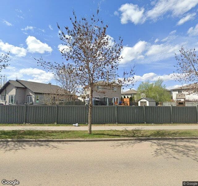 Street view of 4911 205 Street NW, Edmonton