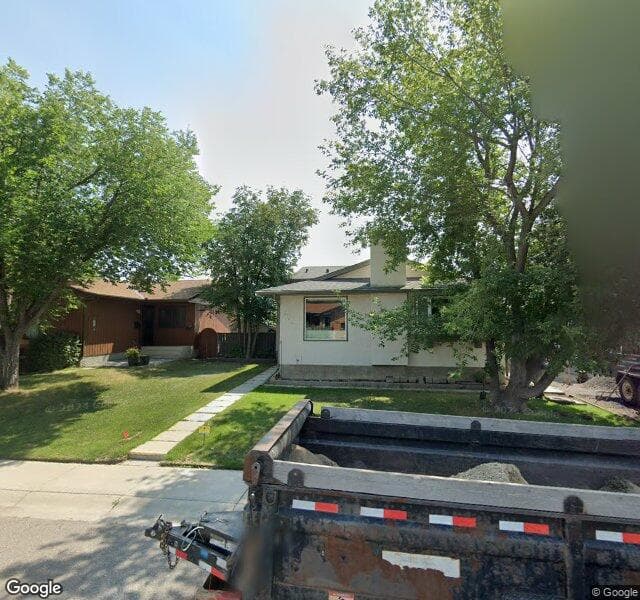 Street view of 223 Cedarwood Road SW, Calgary