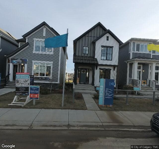 Street view of 157 Magnolia Terrace SE, Calgary