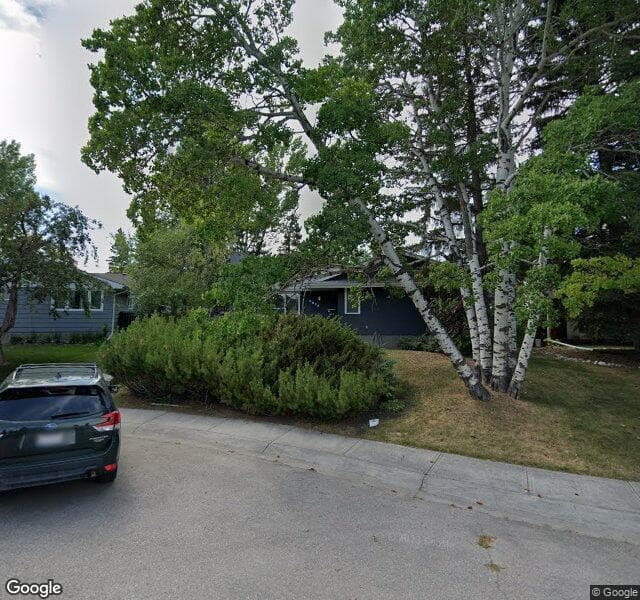 Street view of 9835 Palistone Road SW, Calgary