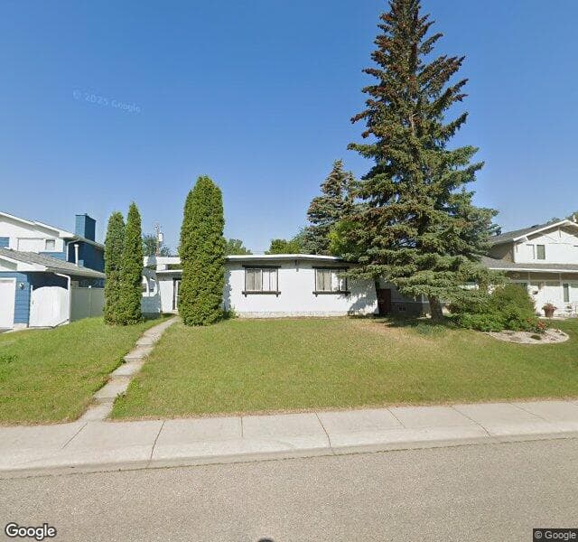 Street view of 96 Lake Linnet Close SE, Calgary