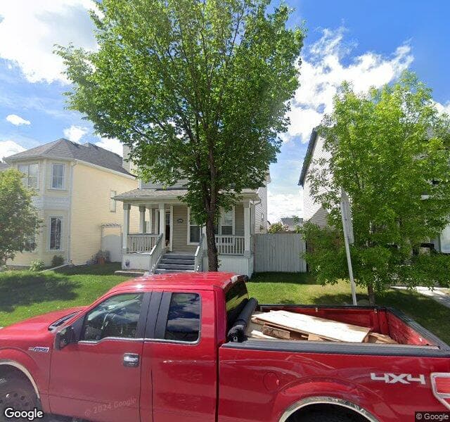 Street view of 281 Tuscany Springs Way NW, Calgary