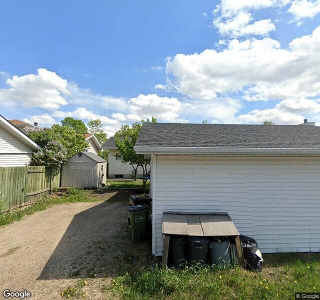 Street view of 17104 91 Street NW, Edmonton