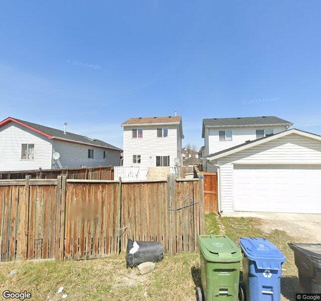 Street view of 21 Martin Crossing Link NE, Calgary