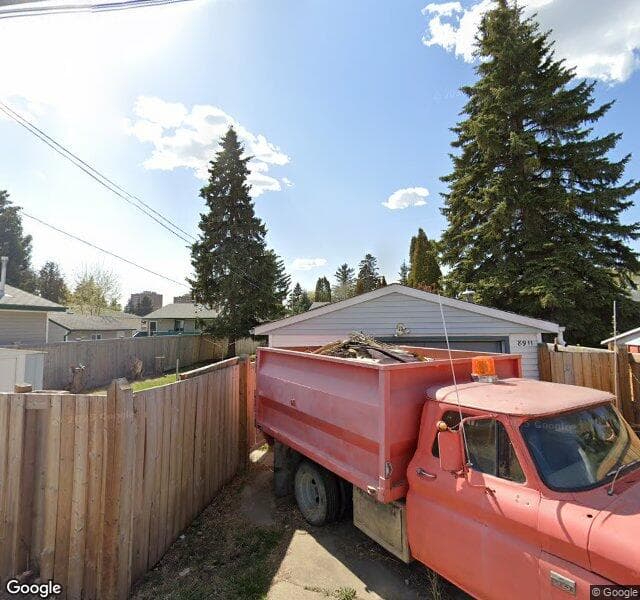 Street view of 8911 151 Street NW, Edmonton