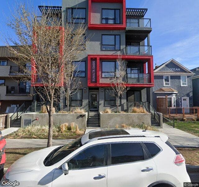 Street view of 1734 11 Avenue SW, Calgary