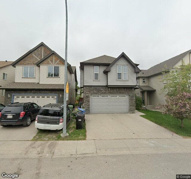 Street view of 25 Cranberry Lane SE, Calgary