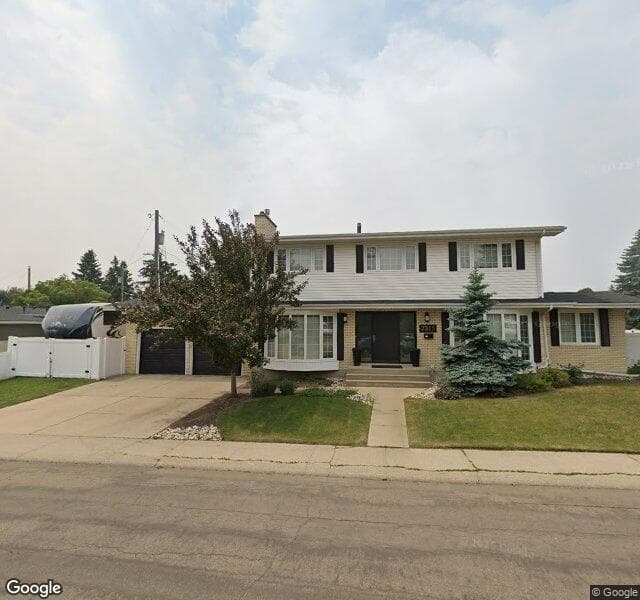 Street view of 7315 Rowland Road NW, Edmonton