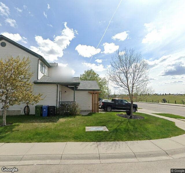 Street view of 9667 Hidden Valley Drive NW, Calgary