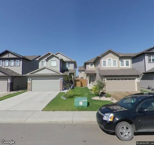 Street view of 17416 121 Street NW, Edmonton