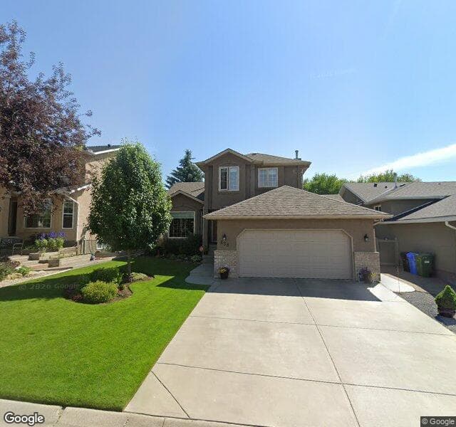 Street view of 558 Sierra Morena Place SW, Calgary