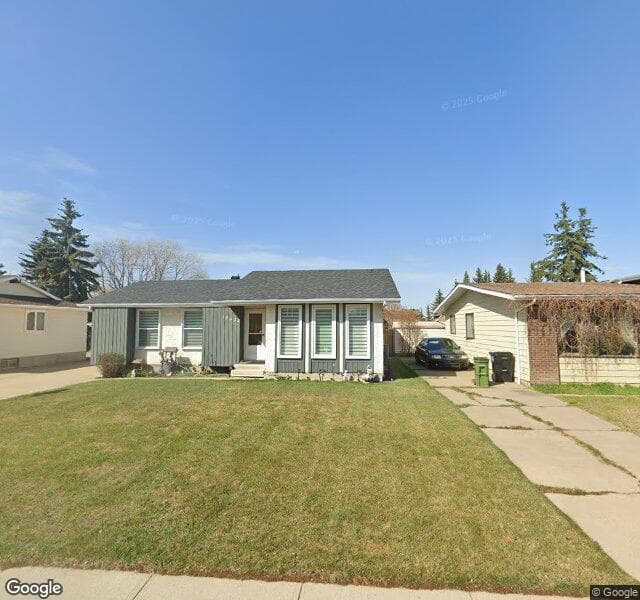 Street view of 18624 68 Avenue NW, Edmonton