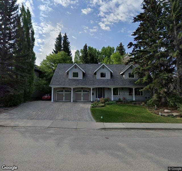 Street view of 5423 Varsity Drive NW, Calgary