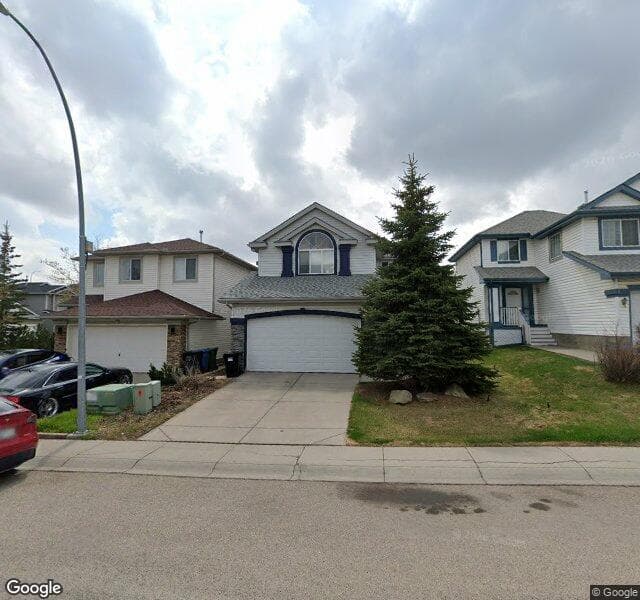 Street view of 106 Citadel Peak Mews NW, Calgary