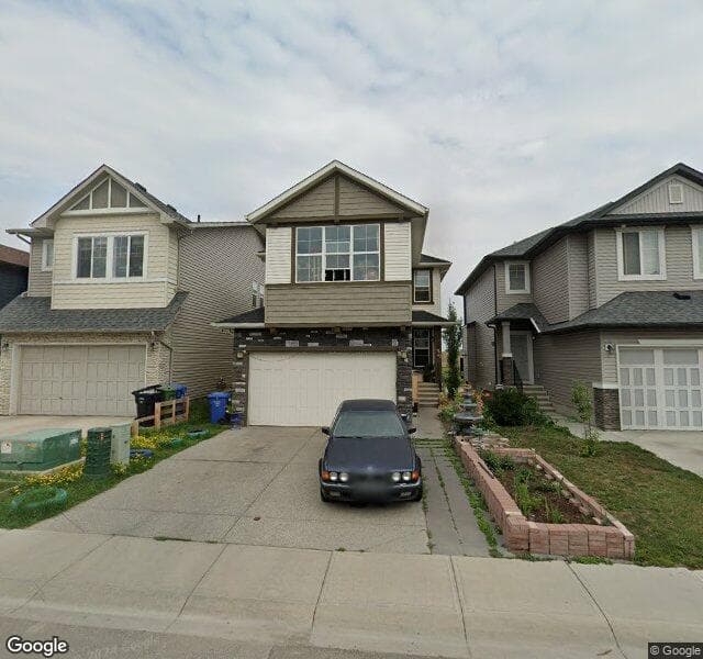 Street view of 259 Chaparral Valley Way SE, Calgary