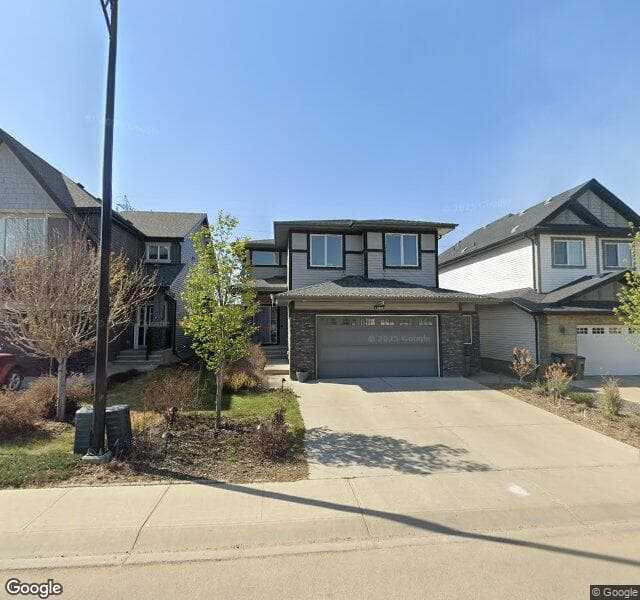 Street view of 12858 204 Street NW, Edmonton