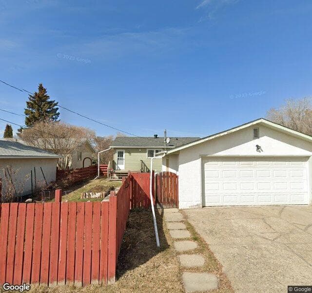 Street view of 8319 166 Street NW, Edmonton