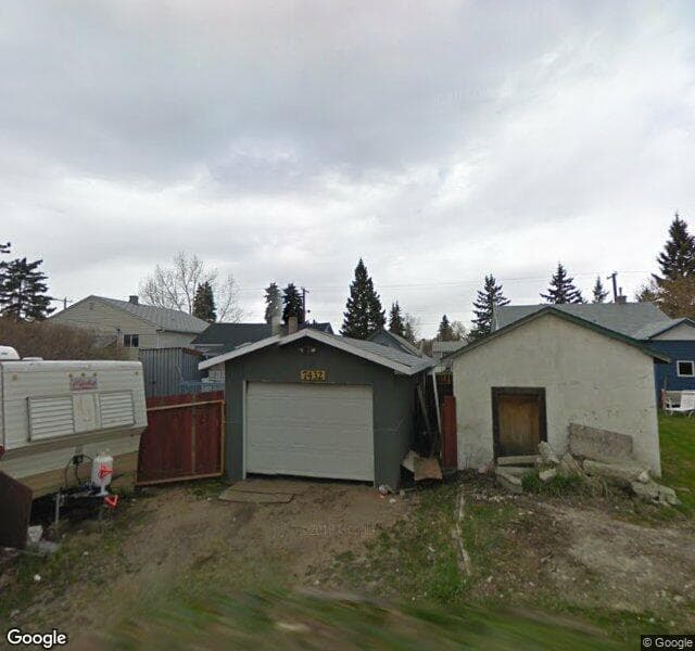 Street view of 7430 Ogden Road SE, Calgary