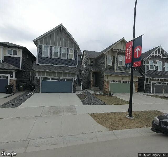 Street view of 1039 Carrington Boulevard NW, Calgary