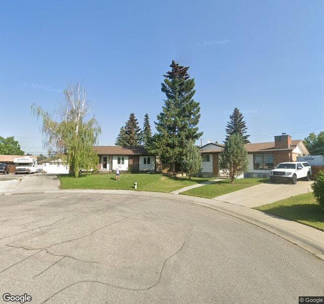 Street view of 5248 Marlborough Place NE, Calgary