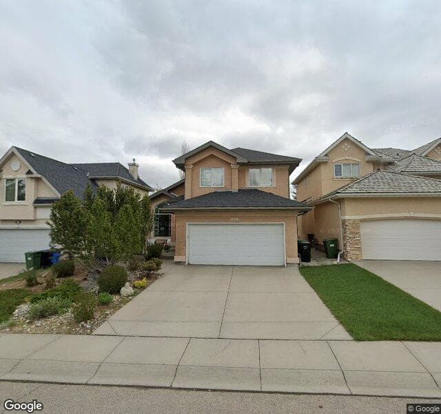 Street view of 14246 Evergreen View SW, Calgary