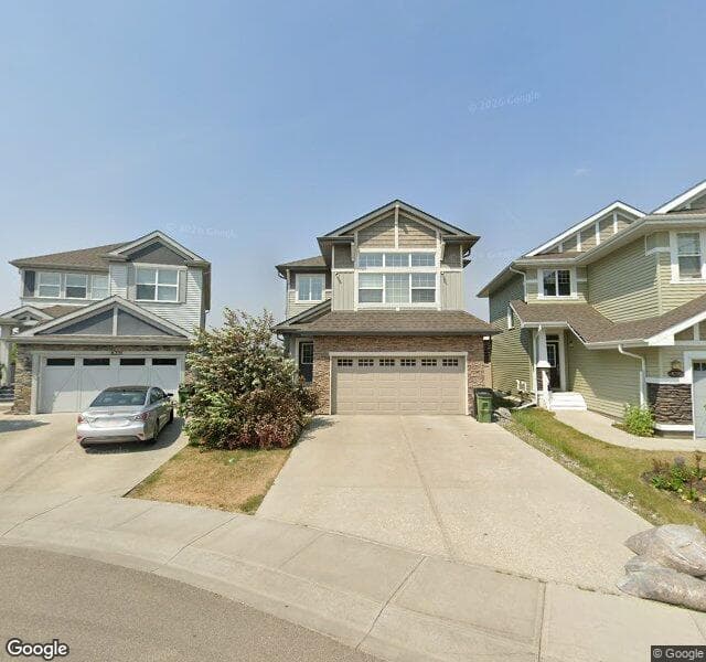 Street view of 8393 Ellis Crescent NW, Edmonton