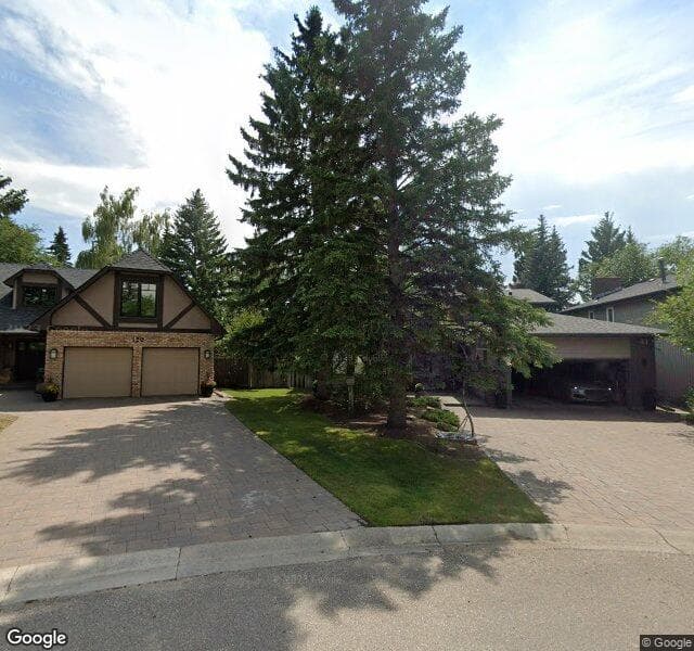 Street view of 122 Pump Hill Green SW, Calgary