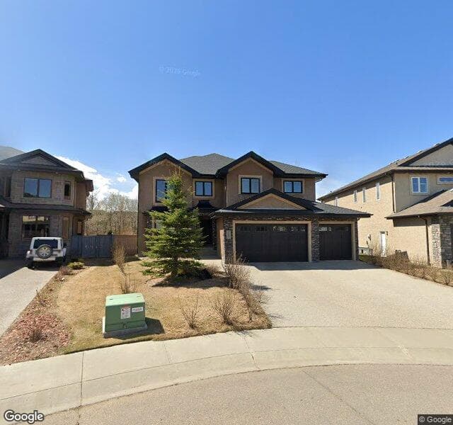 Street view of 5205 Mullen Crest NW, Edmonton
