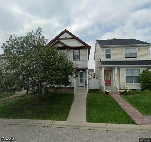 Street view of 161 Tuscany Springs Way NW, Calgary