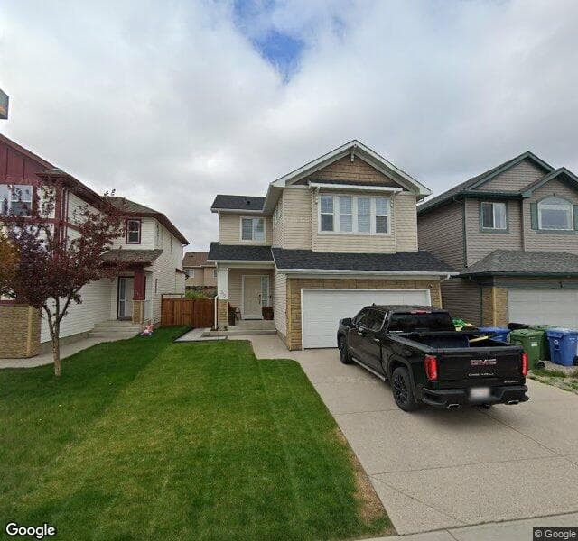 Street view of 313 Everridge Drive SW, Calgary