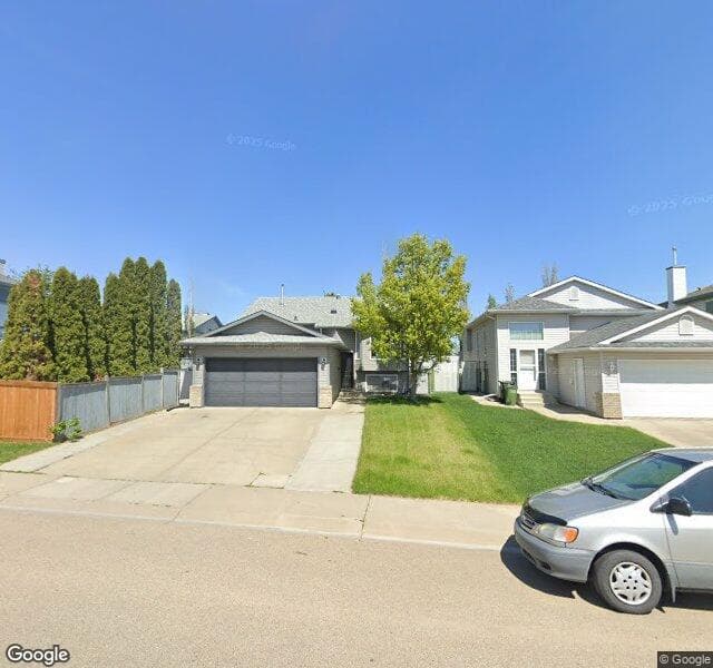 Street view of 6116 159 Avenue NW, Edmonton