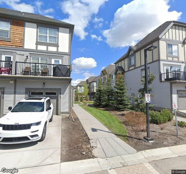 Street view of 237-130 New Brighton Way SE, Calgary