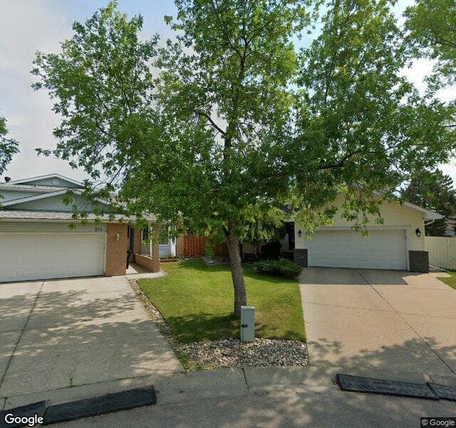 Street view of 239 Rhatigan Road E NW, Edmonton