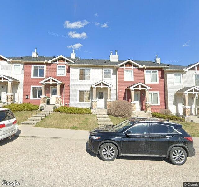Street view of 94 Panamount Drive NW, Calgary