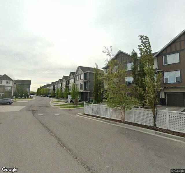 Street view of 115 New Brighton Walk SE, Calgary