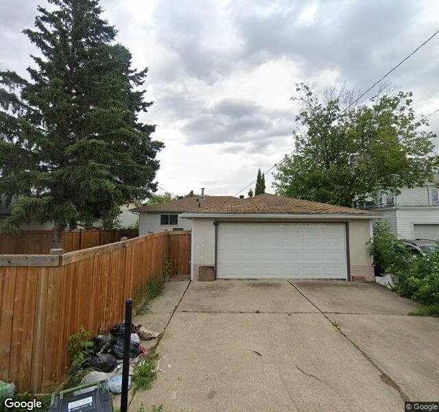 Street view of 13104 132 Street NW, Edmonton